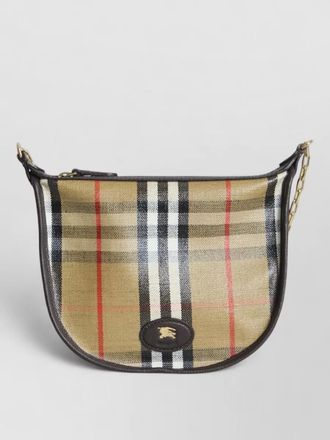 Burberry highlands mini crossbody bag check