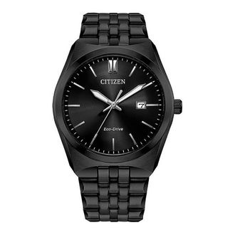 Citizen Corso Hand Wind Black Dial Mens Watch BM7335-63E