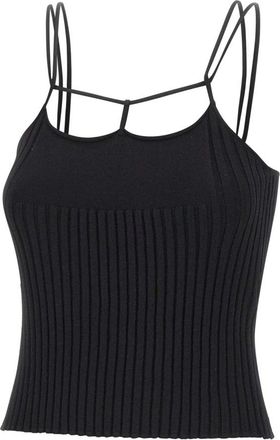 A. Roege Hove Corin Top - Dames - Tops zonder mouwen - Zwart - XS - Polyester - Tops