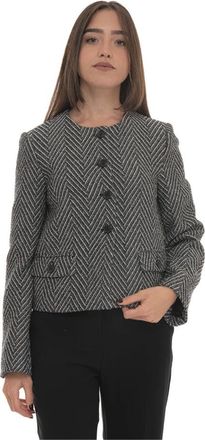 Pennyblack Jassen, Dames, Zwart, XL, Katoen, Palio Short Jacket