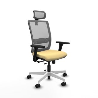 Piqueras y Crespo Silla De Oficina Piqueras Y Crespo Haches Gris Similpiel