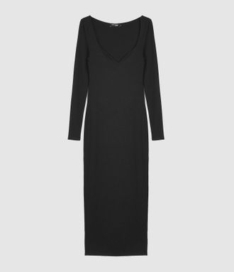 Jeanne Vouland Robe Koline Coeur Bambou Noir