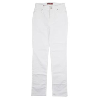 Max Mara Straight Jeans, female, White, Size: 3XS Straight Jeans