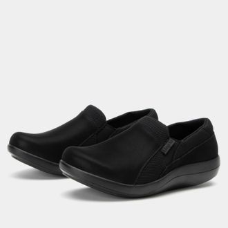 Alegria Womens Duette Vegan Casual Shoe In Black