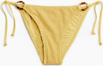 H&M Tie-Tanga Bikinihose - Yellow