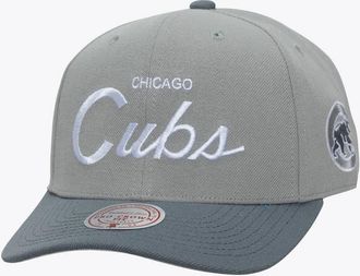 Mitchell & Ness Mens Mitchell & Ness Gray Chicago Cubs Thunderstorm Head Coach Pro-Crown Adjustable Hat at Nordstrom