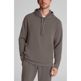 Tommy John Luxe Traveler Hoodie in Falcon at Nordstrom, Size Medium