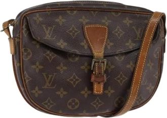 Louis Vuitton Pre-owned Cross Body Bags, female, Brown, Size: ONE SIZE Pre-owned Vintage Canvas Cross Body Bag