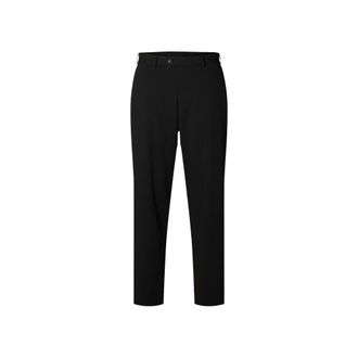 Selected Heren, Broeken, Zwart, Maat: 4XL Viscose