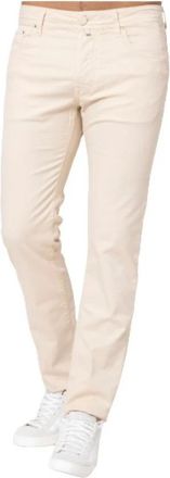 Jacob Cohen Bard Slim-fit Jeans - Heren - Slim Fit Jeans - Beige - W36 - Katoen - Jeans