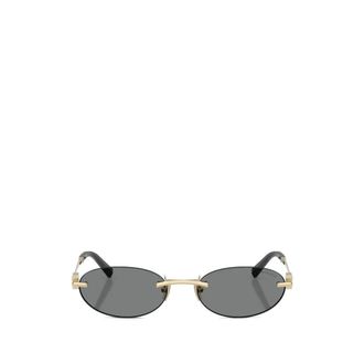 Tiffany & Co. Sunglasses, unisex, Yellow, Size: 56 MM Round Sunglasses