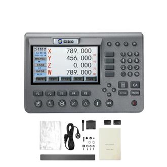 OEM Kit Dro De 4 Ejes Para Torno Fresador, Medici&oacute;n De Precisi&oacute;n, Funciones F&aacute;ciles De Usar, Pantalla Dro-sds200