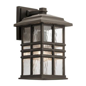 Elstead Lighting Aplique exterior, IP44, Material compuesto, Bronce antiguo H35.9cm