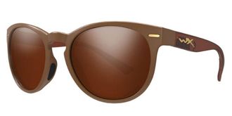 Wiley X Covert CAPTIVATE Polarized AC6CVT06 Mens Sunglasses Brown Size 56