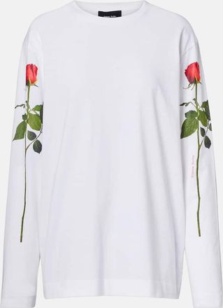Simone Rocha Printed cotton jersey T-shirt