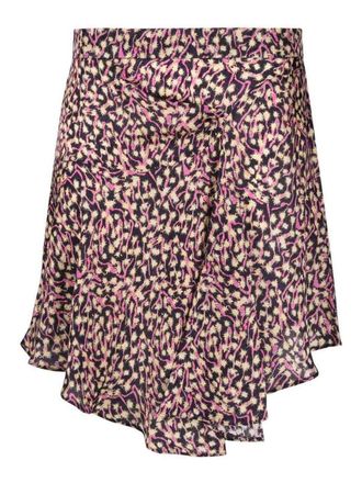 Isabel Marant Selena asymmetric draped skirt