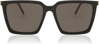 Saint Laurent SL 474 001 Womens Sunglasses Black Size 56 - Free RX Lenses - Free RX Lenses