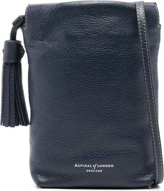 Aspinal of London Borsa a tracolla Hudson - Blu