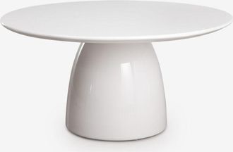 Sklum Mesa De Comedor Redonda &Oslash;150 Cm En Cemento Numira Sklum