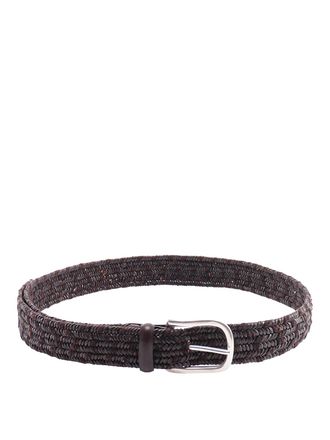 Orciani Braided leather belt