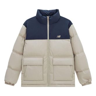 New Balance NBX Academy Puffer Down Asia Sizing Beige Navy AMJ34304-SOT