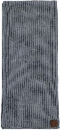 Eleventy ribbed scarf - Grey