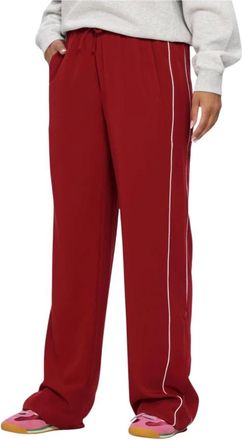 Catwalk Junkie Broeken, Dames, Rood, S, Trainingsbroek met Bies