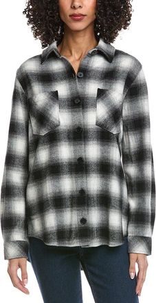 Bella Dahl Oversized Wool-Blend Shacket