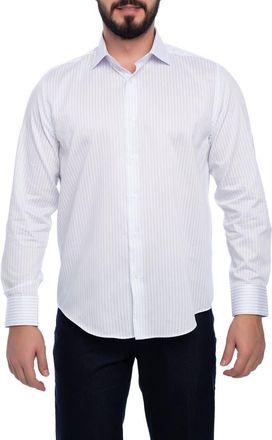 Vella Pais Barkson Slim Fit Cotton Dress Shirt in Light Blue at Nordstrom Rack, Size Xxx-Large