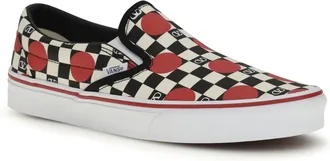 Valentino Garavani Mens X Vans By Burro-Nero-Rouge Pur-Nero-Bia-R.p-Mie Upper: Cotton; Sole: Rubber Sneaker Pur/nero/bia-r.p-mie