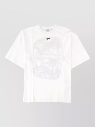 Off-white logo print t-shirt