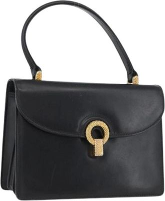 Gucci Pre-owned Handbags, female, Black, Size: ONE SIZE Pre-owned Vintage Hand Bag