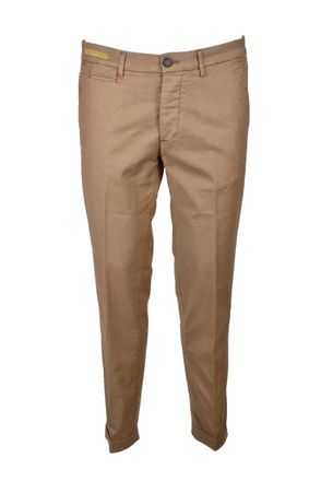 Re-hash Beige Stretch Cotton Pants