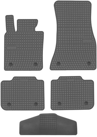 OEM Alfombrillas Frogum Et410589 - Cubierta 200000/1 - Bmw Serie 6 G32 Gt 2017-2023 - Llantas De Aleaci&oacute;n Ms+bmw Velcro Delanteras Y Traseras - Instaladas