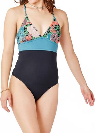 Carve Designs Womens Dahlia One Piece In Jardin