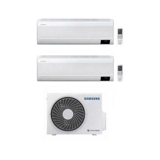 Samsung Aire Acondicionado Dualsplit Windfree 12000 + 12000 Btu Con Gas R32 Wifi - Samsung