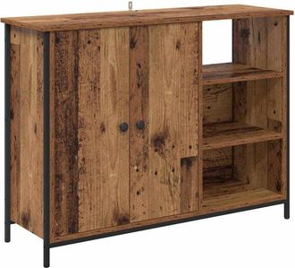 vidaXL Sideboard Old Wood 100 x 33 x 75 cm Engineered Wood vidaXL