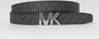 Michael Kors Cintura Michael Kors reversibile in pelle e cotone spalmato
