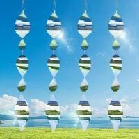 OEM Sistema Disuasorio Para Aves En Patios Exteriores. Kit Disuasorio Para Aves. Molinillo De Viento 3d Altamente Reflectante. Decoraci&oacute;n Para Jard&iacute;n Exte