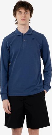 K-Way Polo Monju pique blue insignia