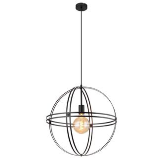 Globo Lighting L&aacute;mpara Colgante - Tamara - Negro - Metal - &Oslash; 50cm - E27