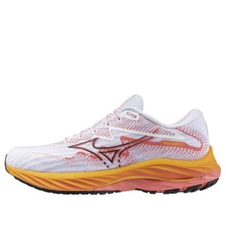 Mizuno (WMNS) Mizuno Wave Rider 27 White Orange J1GD230371