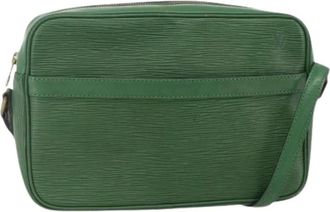 Louis Vuitton Pre-owned Cross Body Bags, female, Green, Size: ONE SIZE Pre-owned Epi Leather Shoulder Bag
