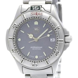 Tag Heuer Pre-owned 999.213A Polshorloge - Dames - Vintage Horloges - Grijs - ONE Size - Vintage