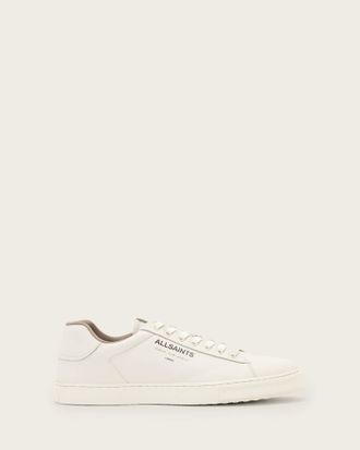 AllSaints Underground Leather Low Top Sneakers