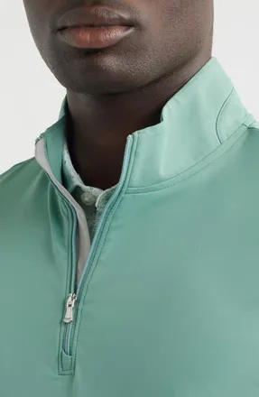 Johnnie-O Motion Performance Quarter Zip Pullover in Racing Red at Nordstrom, Size Xx-Large