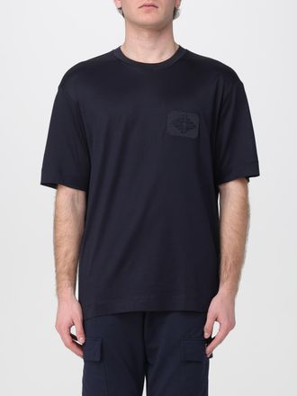 Emporio Armani T-shirt in lyocell Emporio Armani