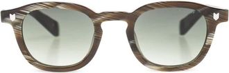 Maison Kitsun&eacute; Camille Zonnebrillen - unisex - Zonnebrillen - Bruin - ONE Size - Nylon - Accessoires