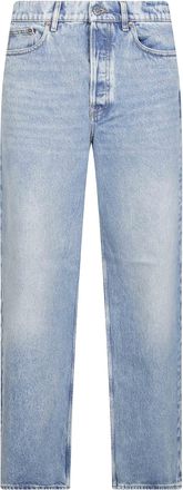 Golden Goose Wide Parker Vintage Medium Wash Wide-Leg Jeans