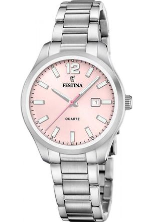 Festina Womens F20737-2 Ladies Classic Watch - Silver - One Size
